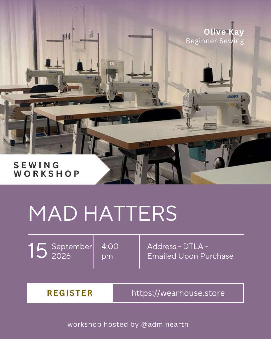 Sewing Class