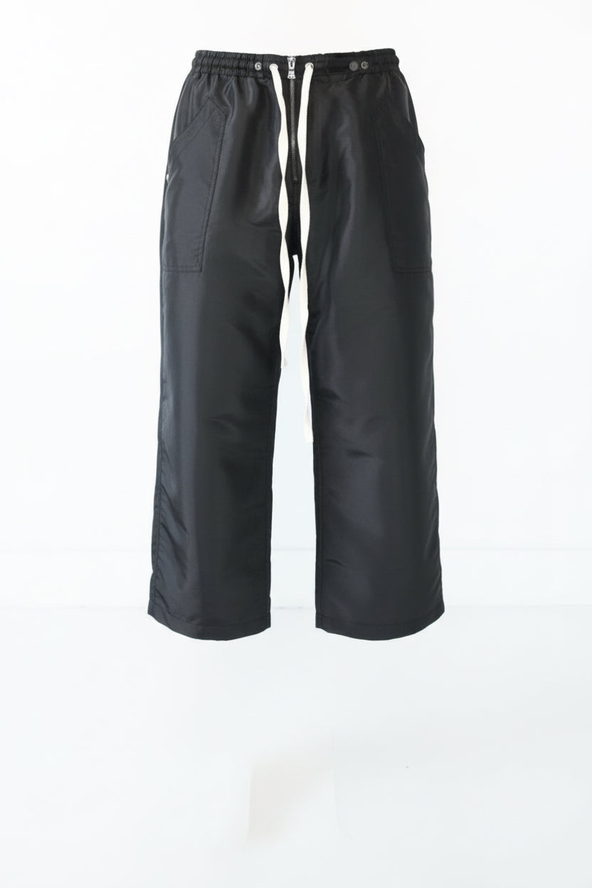 UTILITY CROP PANT BLACK