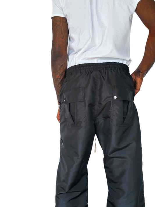 UTILITY CROP PANT BLACK