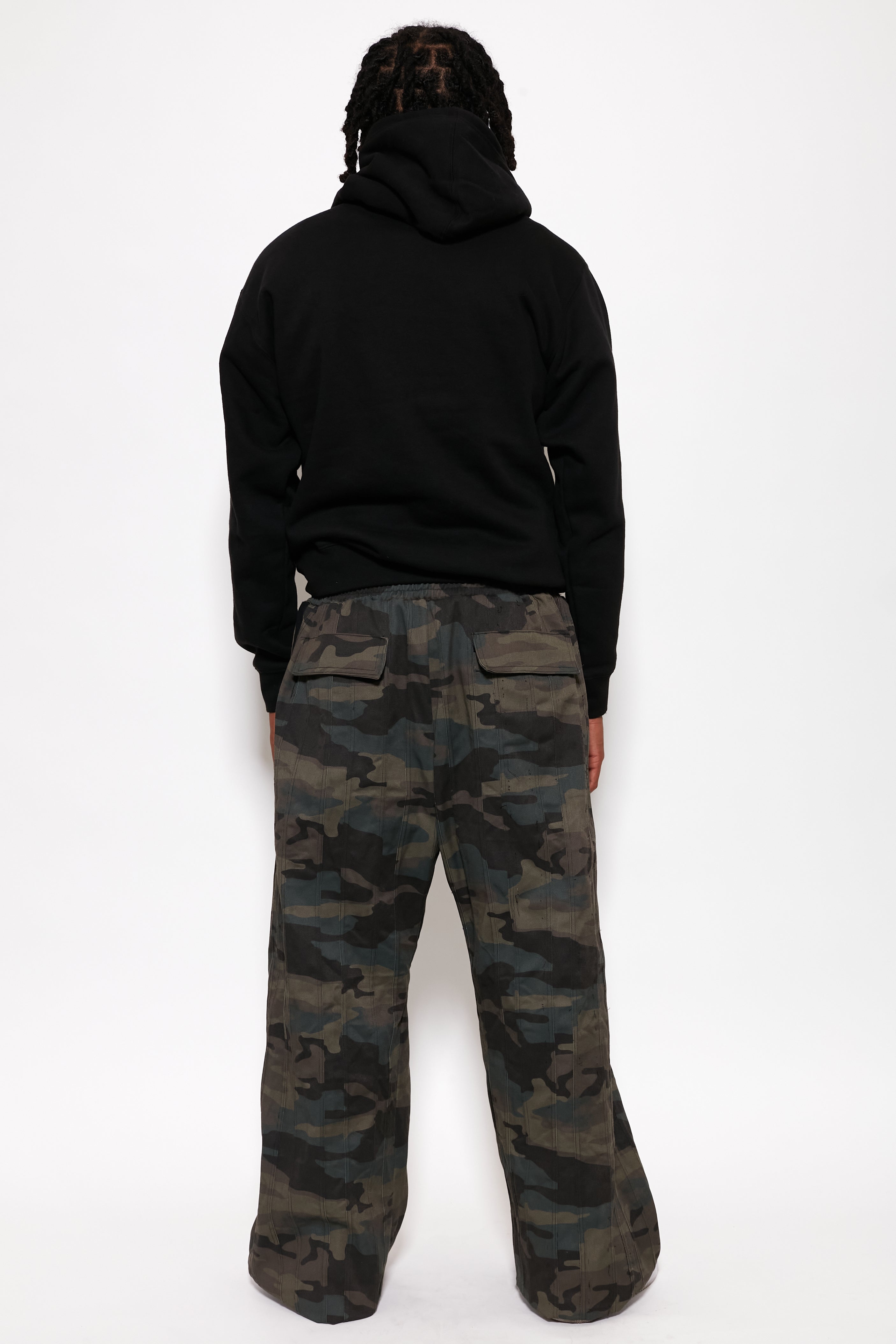 WEARHOUSE MENS BLACK HOODIE