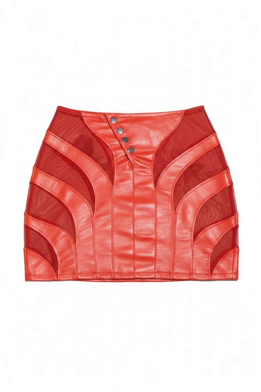 SCARLET DUALITY SKIRT